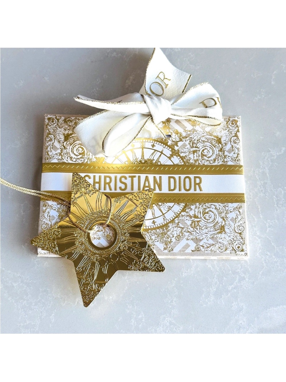 Dior Gold Star Charm Limited Edition with Envelope Sealed